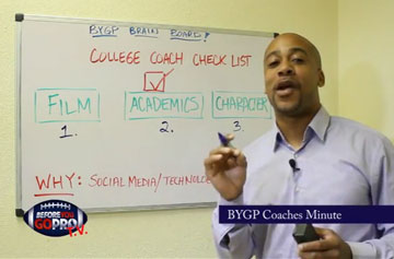 Coaches Checklist